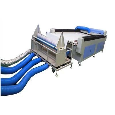 Auto Feeding Clothing Textile Leather Fabric CO2 Laser Cutting Machine