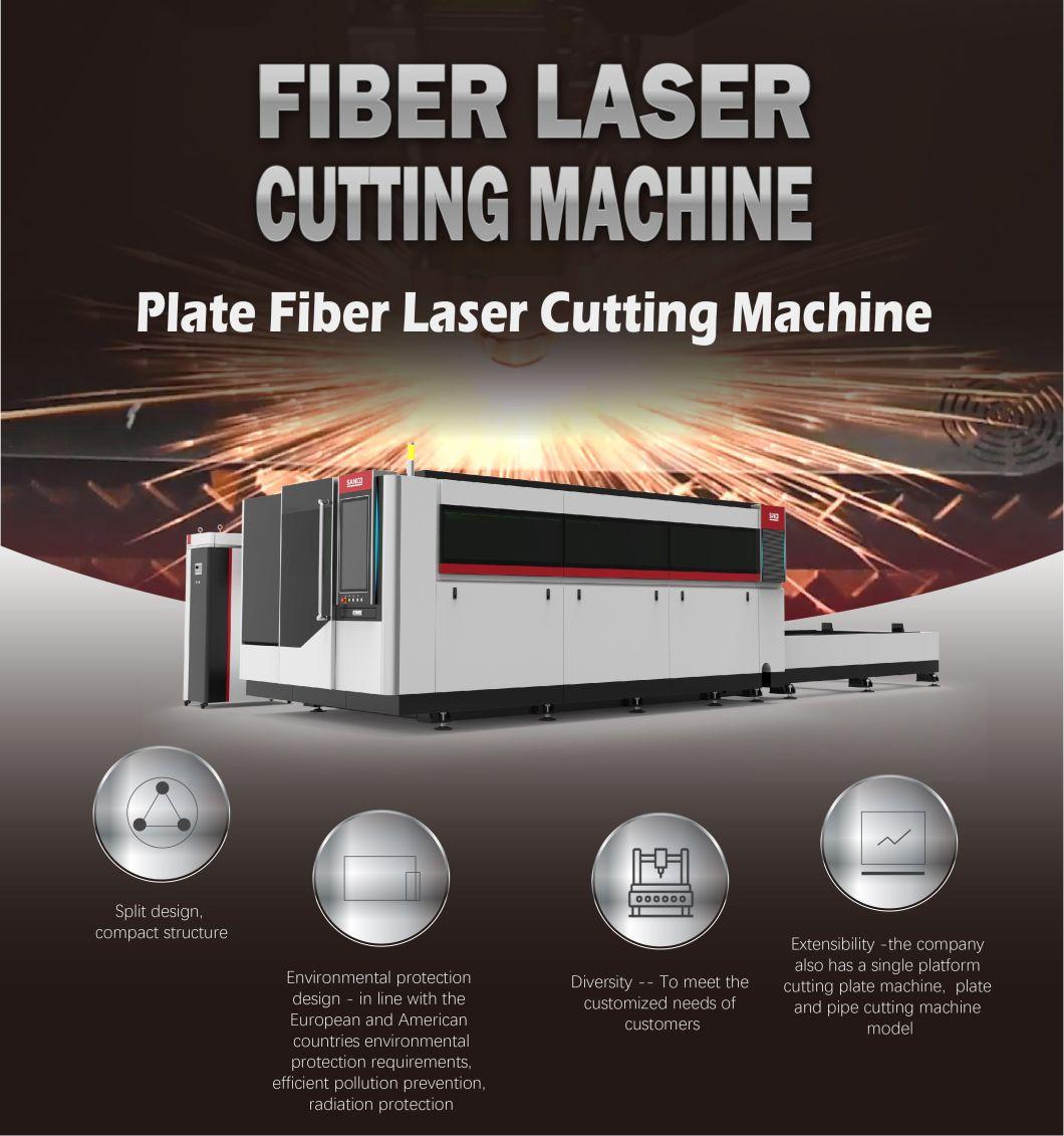 1000W Metal Sheet and Tube Laser Cutting Machine for Stainless Steel