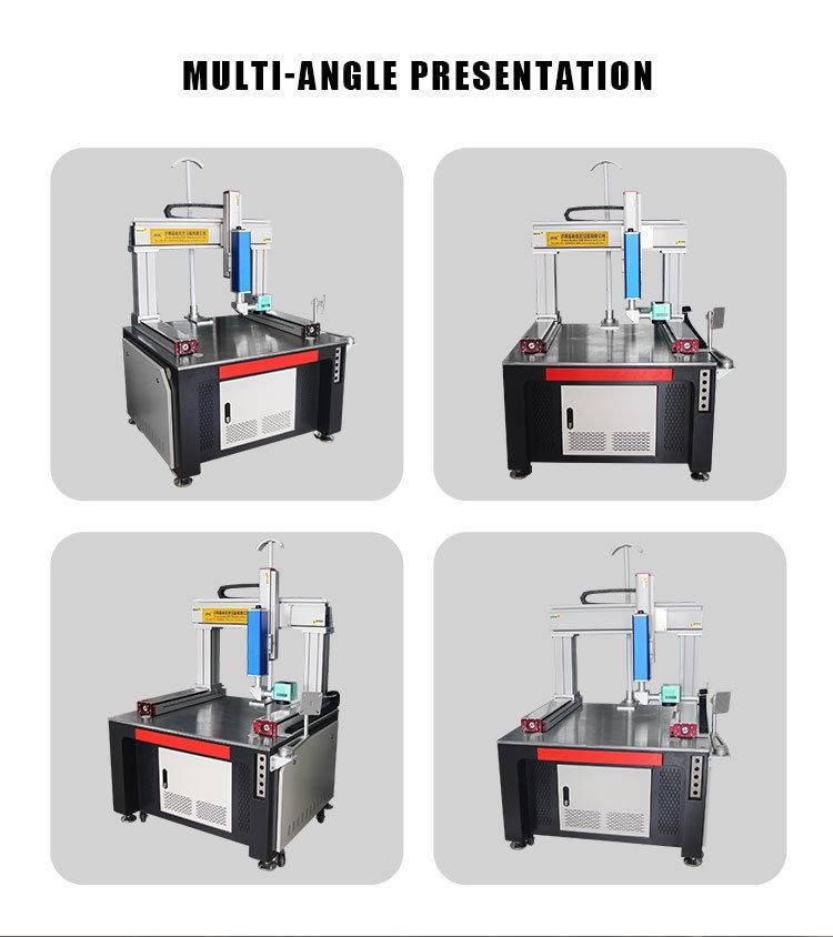 Senke 300*300mm 2D 2.5D 3D Fiber Laser Marking Engraving Machine