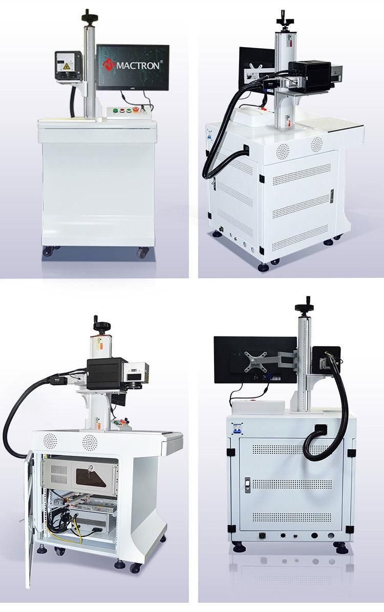 30W 50W 70W 100W Deep Engraving 3D Fiber Laser Marking Machine