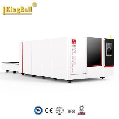 High Precision Ipg Full Cover Fiber Laser Cutting Machine with Exchange Table Kcl-D-4020-2000W