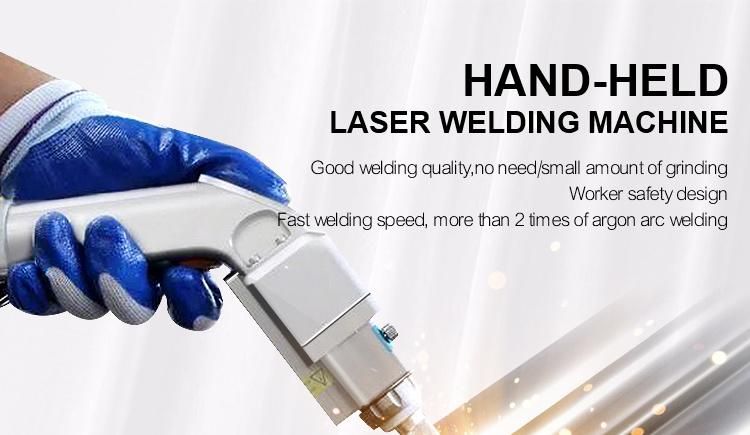 1500W Spot Handheld Fiber Laser Welding Machine for Metal