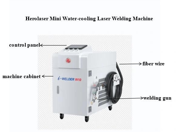 1000W 1500W 2000W 3000W Portable Handheld Mini Fiber Laser Welding Machine for Metal Stainless Steel