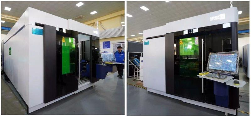 High Quality 6000W Fiber Laser Cutting Machine with Protection Covering for Metal Industry