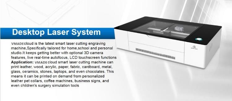 New Desktop CO2 Laser Engraving Cutting Machine for Paper Acrylic Cutting