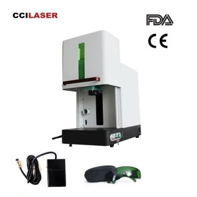 50W Ipg Fiber Laser Marking Machine Sliver Raycus Laser Source Jewelry Laser Cutting