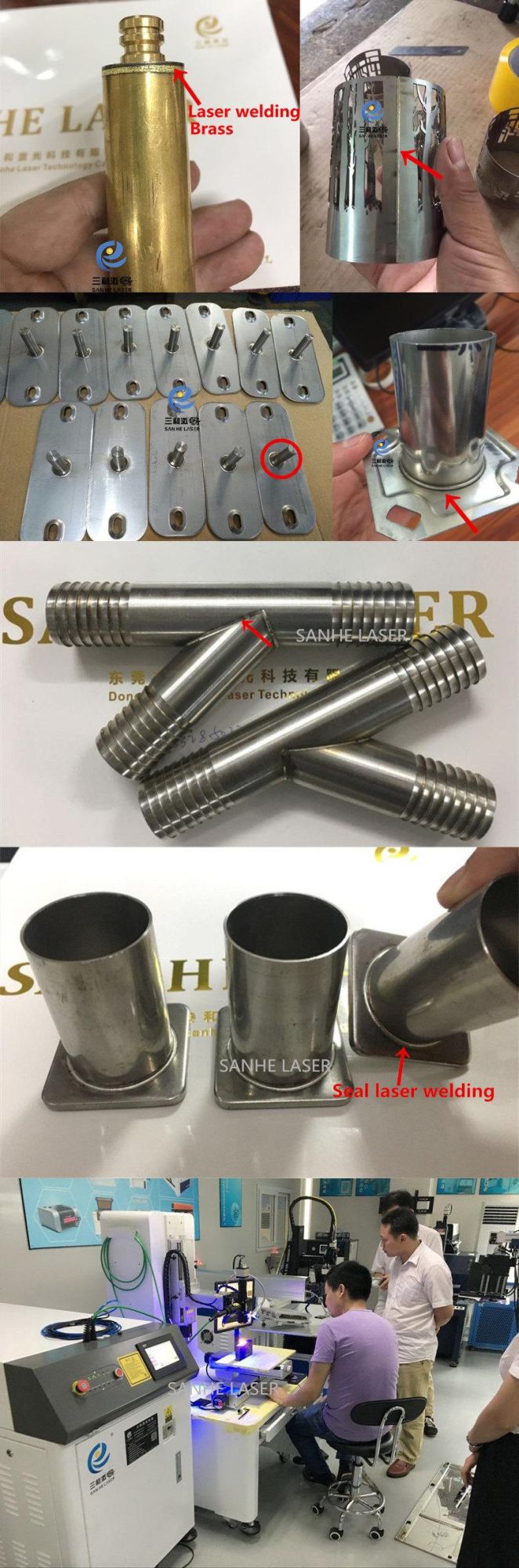 China Manufacturer Fiber Automatic Laser Welding Machine 4axis Stainless Steel