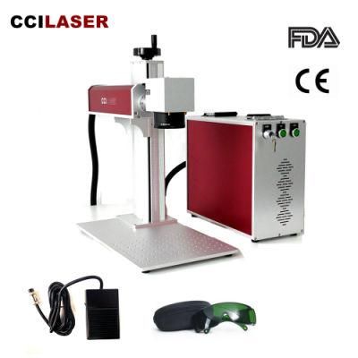 Laser Marking Machine Laser Marking Machines Voiern Split Desk Portable Type 20W 30W 50W Fiber CO2 Laser Marking Machine