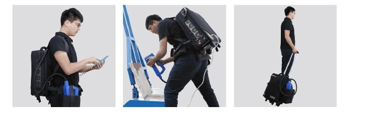 50W 100W Backpack Portable Laser Cleaning Machine High Quality Laser Cleaning Machine