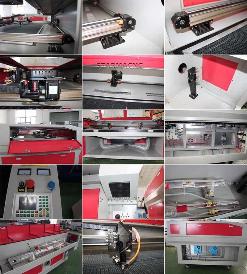 100W 120W 130W 150W CO2 Laser Cutting Engraving Machine 1390 Double Head