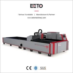 China CNC Carbon Stainless Steel Aluminium Double Work Table Open Type Fiber Laser Cutting Machine for Sheet Metal