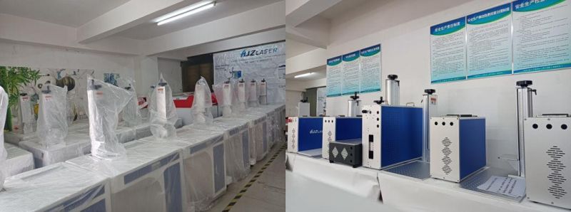 Optical Fiber Laser Marking Machine Price Metal CO2 Laser Wood Engraving Leather Fabric