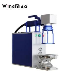 China Metal Hand Held Metal Laser Engraving System Fiber Laser Marking Machine