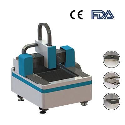 Automatic Mini 1000W CNC Fiber Laser Metal Sheet Cutter