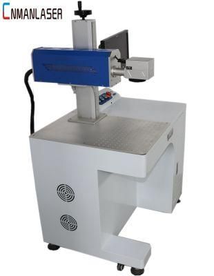 Fiber Metal Laser Marking Machine 20W 30W for Stainless Steel Pipe Sale