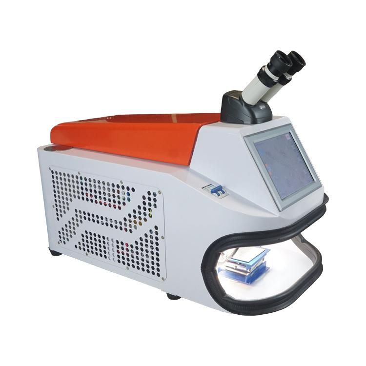 200W YAG Gold Silver Metal Dental Jewelry Repair Tabletop Laser Welder CCD Spot Welding Machine for Glasses