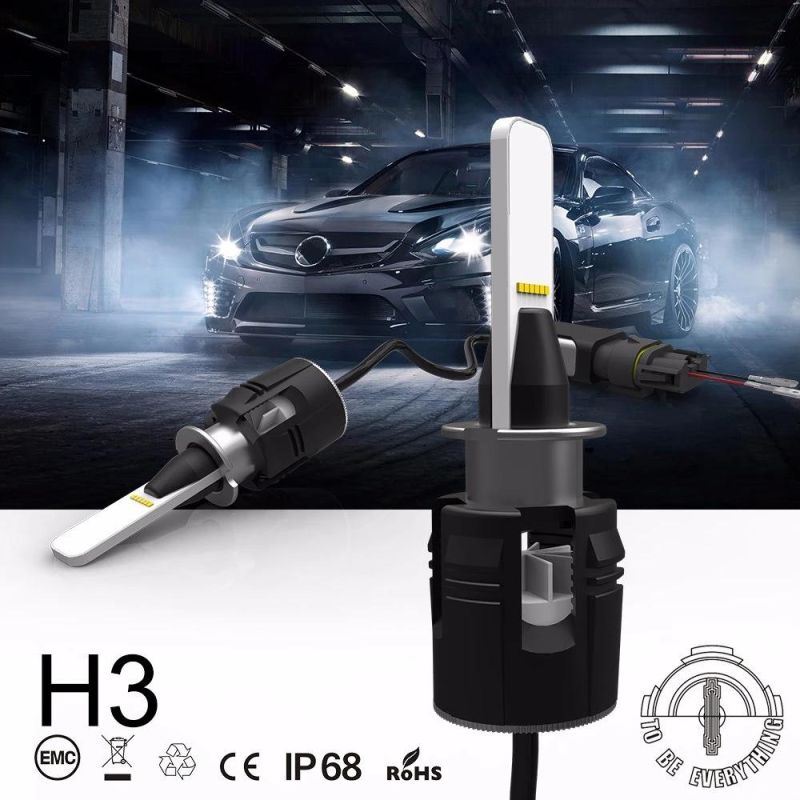 Auto Parts 6000K 24W 3600lm Car LED Headlight Conversion Kit