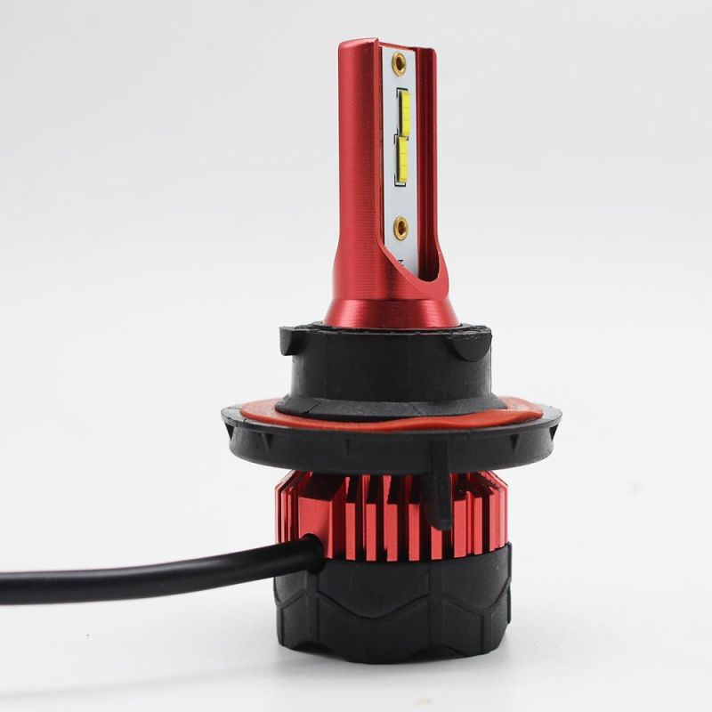 12V 24V Strong Mini Small Body H1 9012 Faro LED Head Light Fan Cooling K5 H11 Auto H7 H4 Car LED Headlights