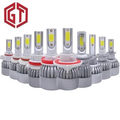 Factory Wholesale Lowest Price C6 S2 S1 H1 H4 H3 H7 H11 9005 9006 9007 9004 880 5202 Universal Car LED Headlight