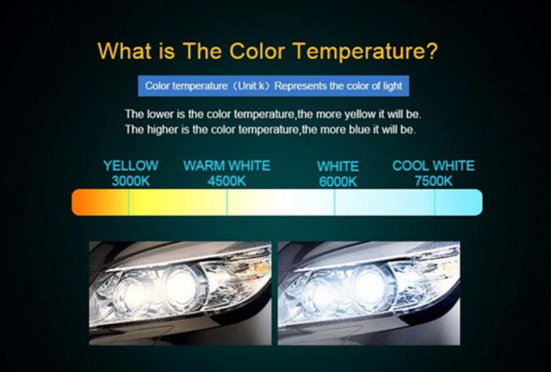 Car LED Headlight Bulb 60000lm 100W White Beam H4 H11 H8 9005 9006 Auto LED Lights H7