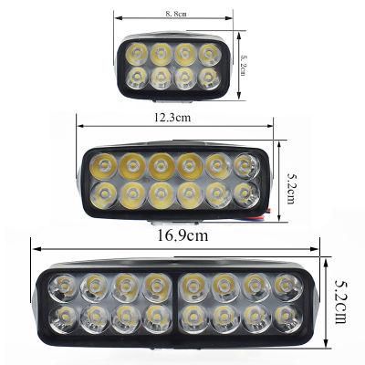 Motorcycle Headlights 12W 18W 24W Motorbike Auto Lamps