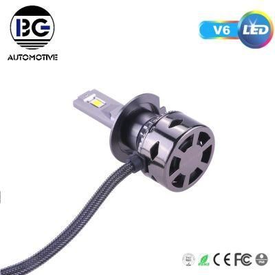 Cheap Price V6 LED Headlight Bulb H4 H7 H11 9005 9006 60W 8000lm 6000K Fog Light Headlamp for Car Motorcycle LED Headlights