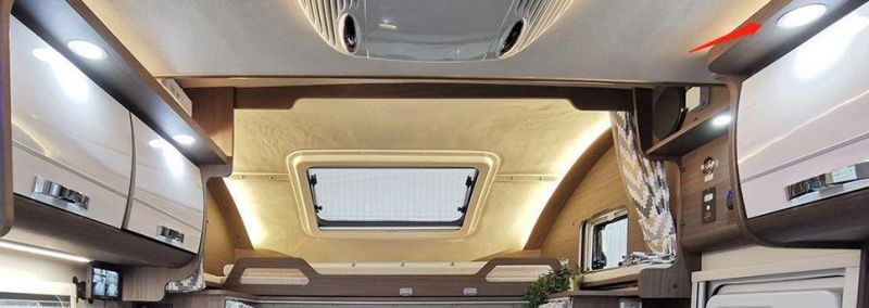 White RV Interior Dome Light RV LED Ceiling Light for Caravan Trailer Motorhomes Boat Yachts