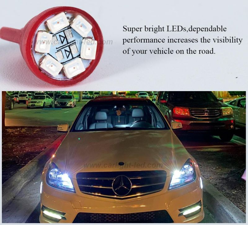 Red 194 W5w W3w Car Mood Light Indicator Light