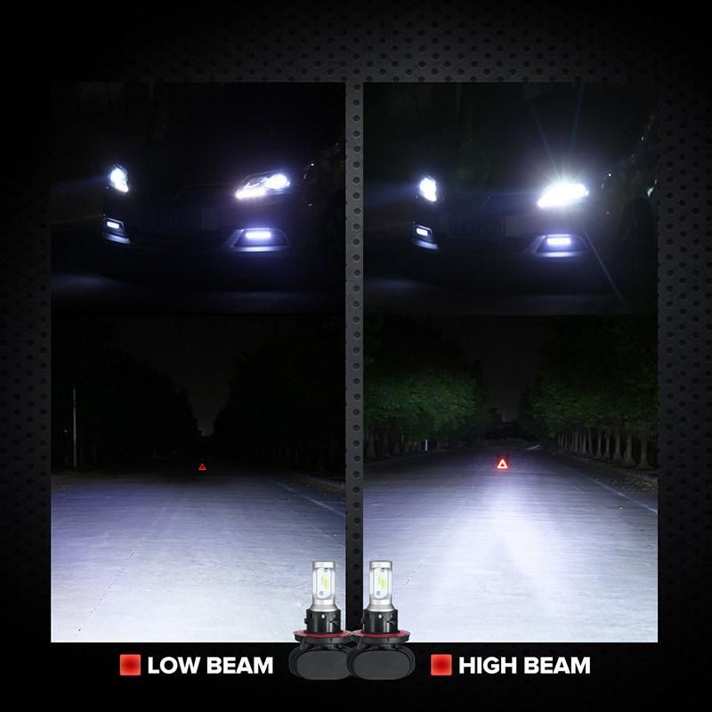 Wholesale Lowest Price S1 C6 X3 S2 Car LED Headlight H1 H3 H4 H7 H8 H11 9005 9006 8000K 2PCS Car Head Lamp Bulb