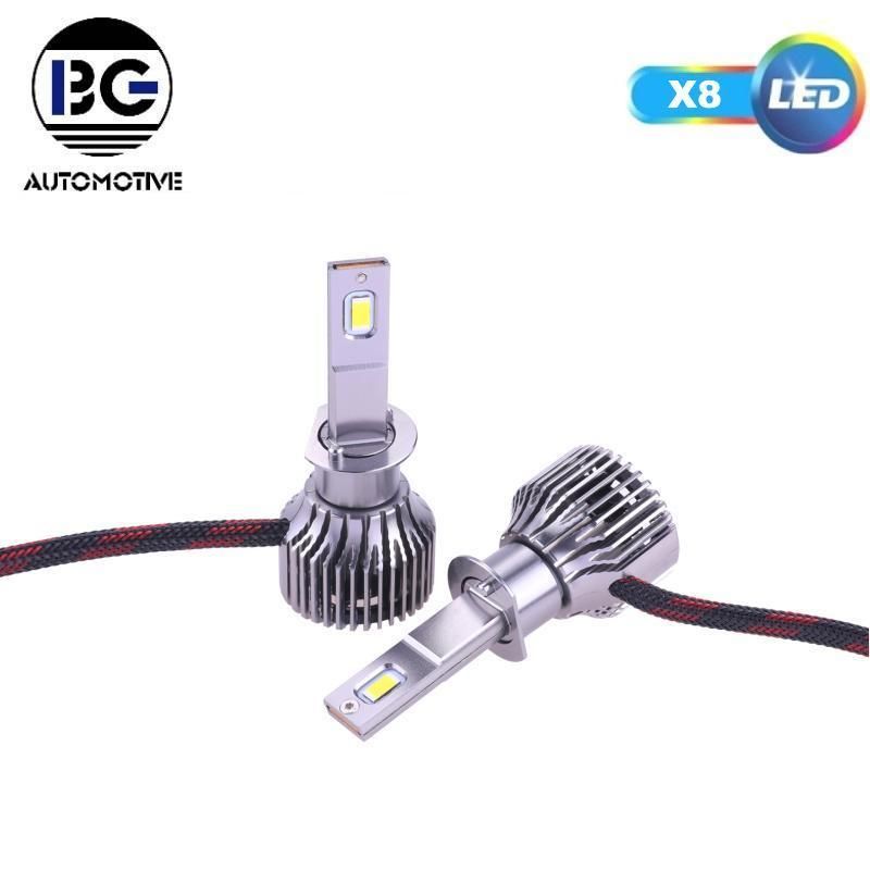 Auto Light H4 H7 LED Car Canbus Kit H1 H3 H8 H11 9005 9006 880 LED Bulb 100W 60000lm X8 LED Headlight 65W 12V 24V