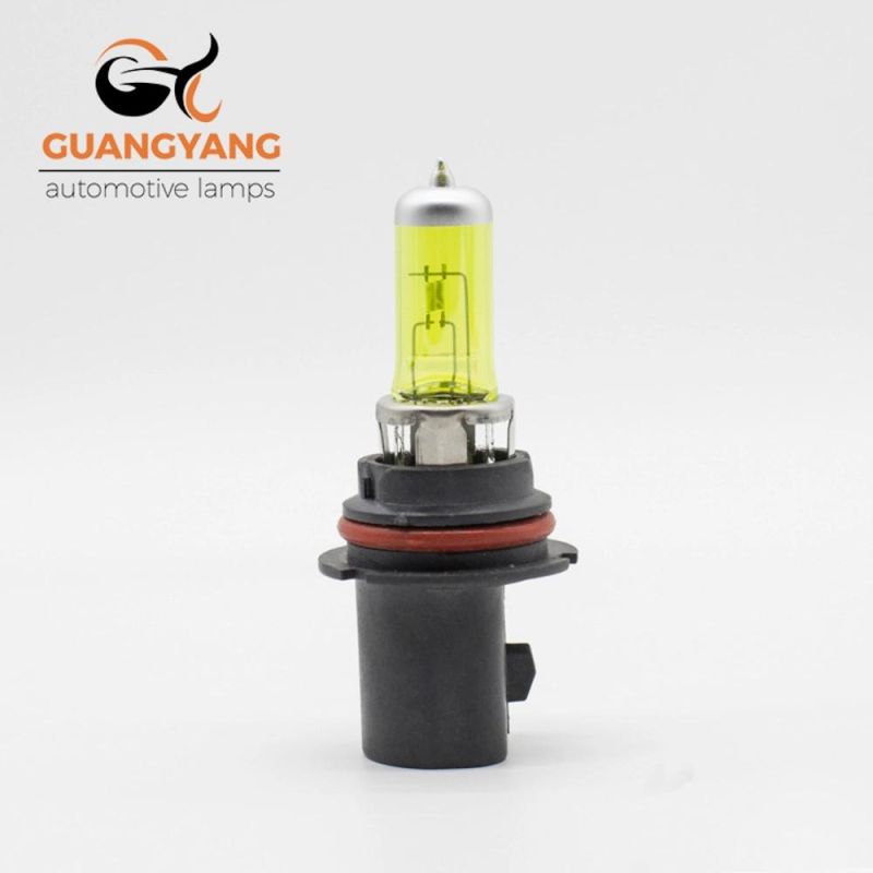 Hot Sale 9007 12V 60/55W Car Halogen Bulb Yellow Color