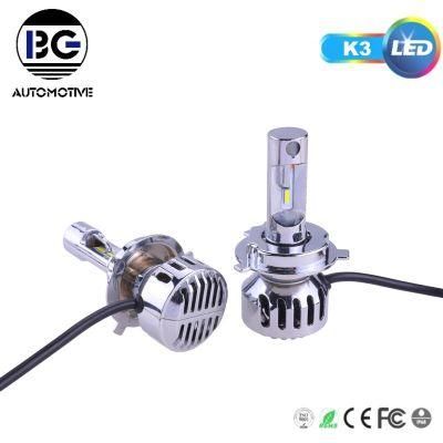 Super Bright Auto Bulb K3 60W 8000lm 6000K H1 H4 H11 H7 Car LED Headlight