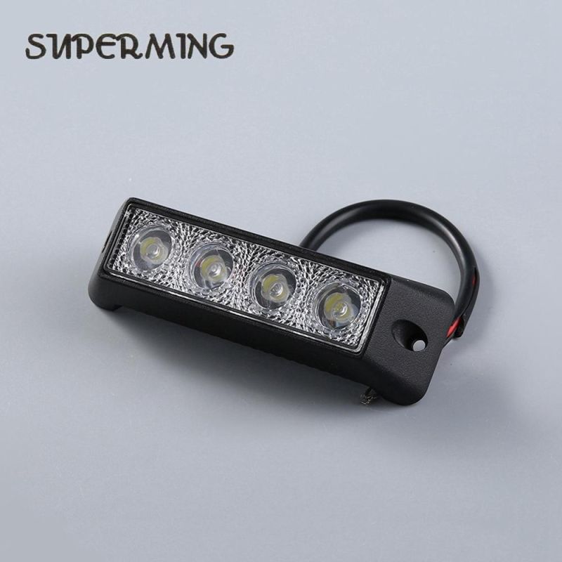 12W 18W LED Warning White Amber Light