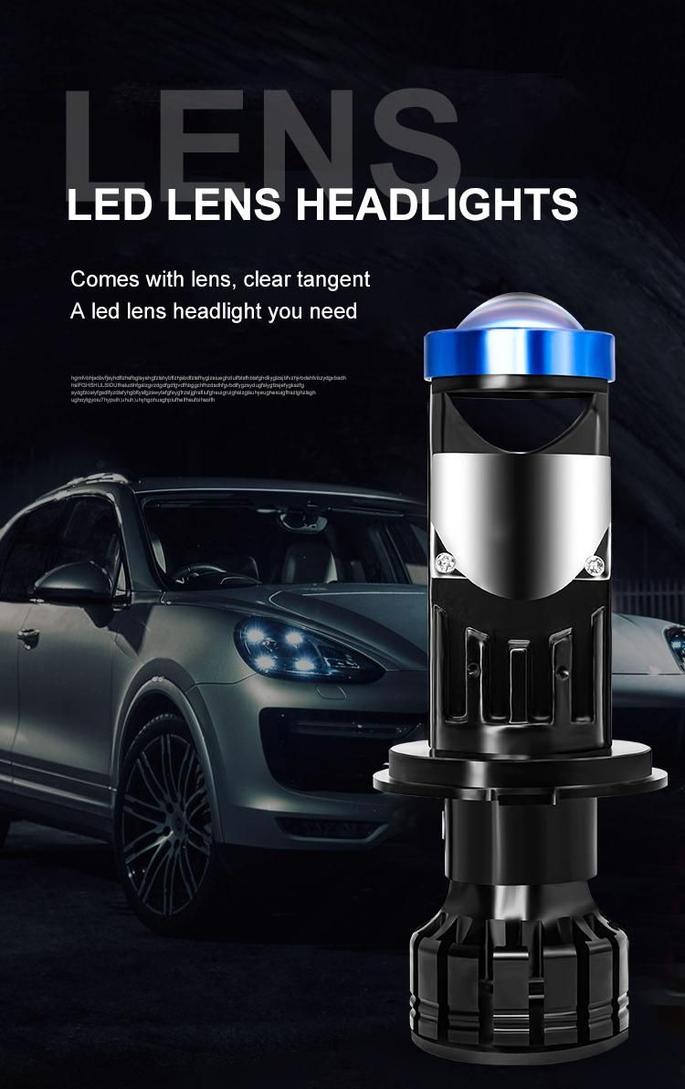 2 PCS High Power LED Headlight 80W 20000lm 9-32V Csp Chip 6000K LED H4 LED Bulb Auto Fog Lights LED Auto Headlamp