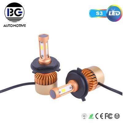 High Power S3 LED H4 Headlight Bulbs Super Bright H7 LED Auto Car 881 H13 H1 H3 9005 9006 880 H11 H7 H4 LED Headlight Bulb