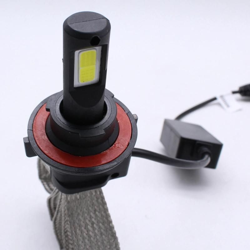 New Copper Belts Cooling Bulb H13 COB Dual Beam LED Headlight