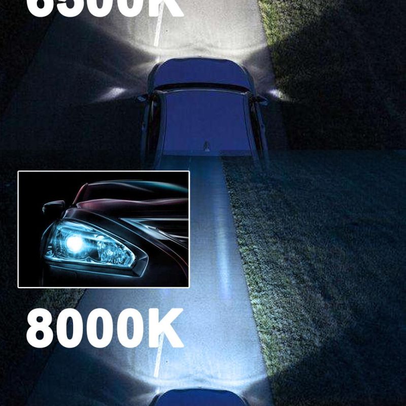 Powerful 110W 20000lm 4500K 6000K 8000K 3000K 9005 9006 H3 H1 H8 H7 H4 H11 H9 9012 Canbus LED Car Headlight Super Bright Csp Chip