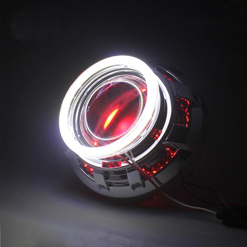 2X Angel Eyes 60mm 70mm 80mm 90mm 100mm 110mm 120mm Halo Ring Car LED Fog Light Motorcycle Daytime Running Light DRL Headlight