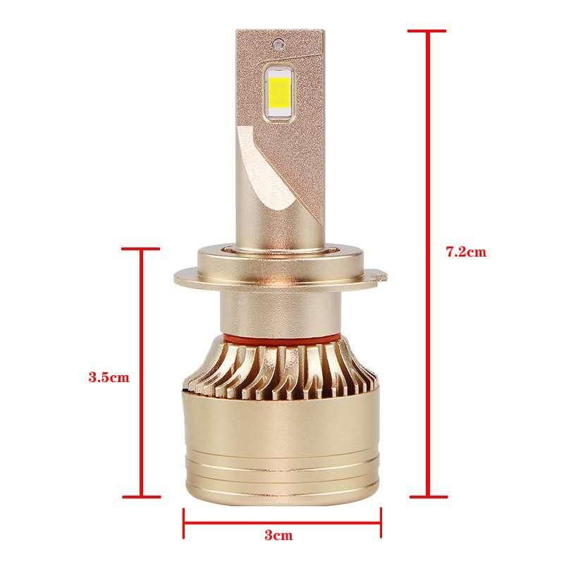 New Design V9 LED Headlight 2 Sides 60W 8000lm Headlight Bulb H4 H7 Car Auto Headlamps LED Headlights