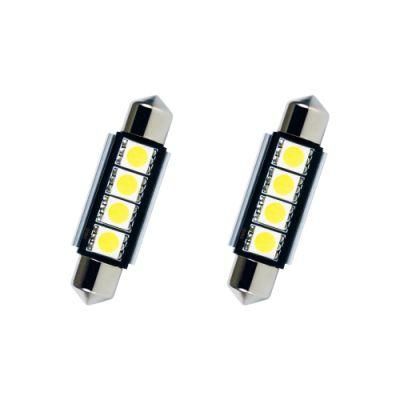 41mm Festoon LED Bulbs White LED License Plate Lights