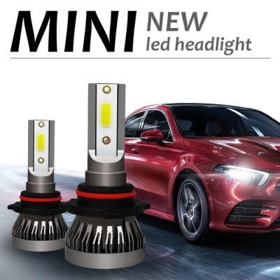 K1mini Size Car Headlight H4 H7 LED 6500K 8000kh1 H8 H9 H11 9005 9006 LED Bulb Auto Fog Light 12V