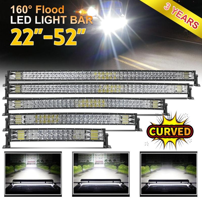 IP68 EMC 180W 22inch 32inch 42′′ Inch 240W 5W Chips 12D 2 Row LED Bar, Curved 4X4 off Road Car Driving Offroad LED Light Bar