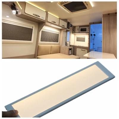 Caravan Trailer Motorhomes Boat Yachts RV LED Ceiling Light 3W Warm White Dimmer Touch RV Interior Dome Light Caravan Parts