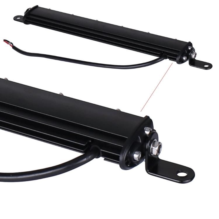 7′′ 13′′ Inch Slim LED Light Bar for SUV 4X4 off Road Single Row 18W 36W Slim LED Light Bar