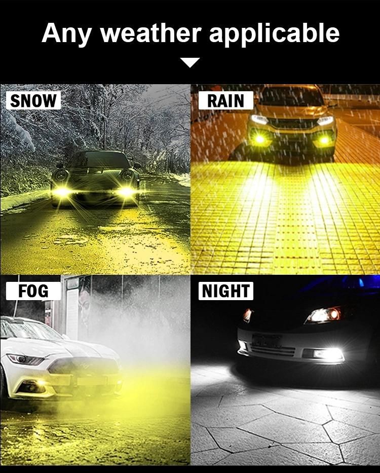 LED Headlight 72W 6000lm Csp Chips LED H7 H11 H4 9004 H13 Super Silent LED Car Headlights 6000K 9-32V LED Lights Auto Lights