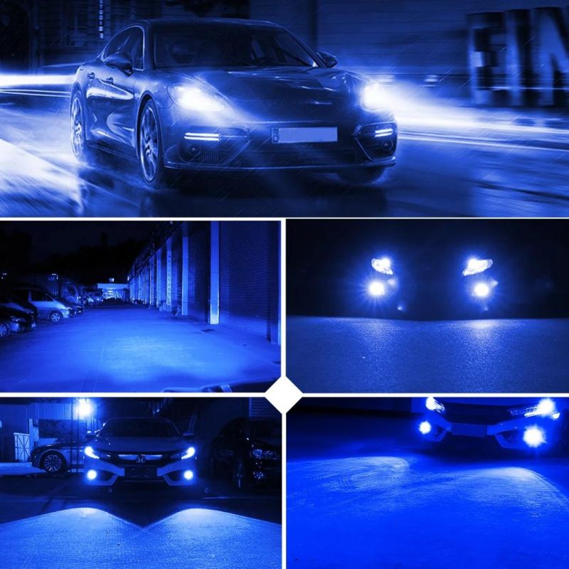 Powerful Super Bright LED Headlight Z3 H4 Auto Lamp Car Automobiles LED Head Lamp 12V 45W 8000K Blue Light 30000 Hours