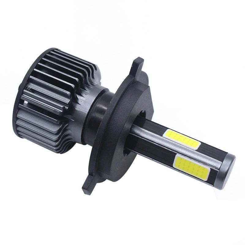 Lightech Autoled Headlight 6000K 4800lumen 360 Headlight LED with A4 H4 4-Sides LED Light