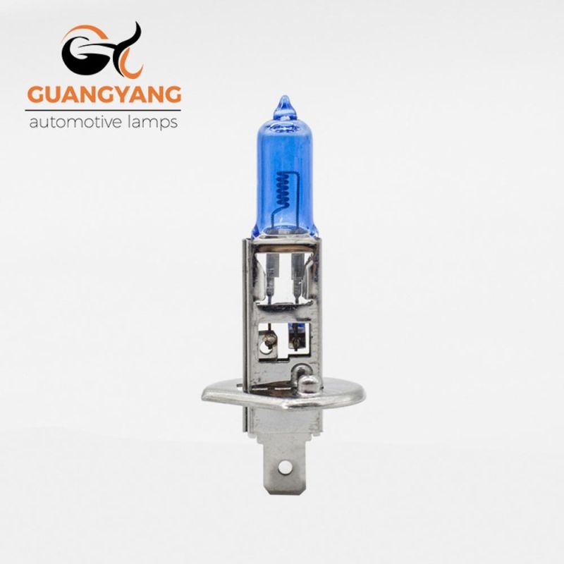 H1 24V 70W 100W Super White Auto Lamp Halogen Bulb Blue Color