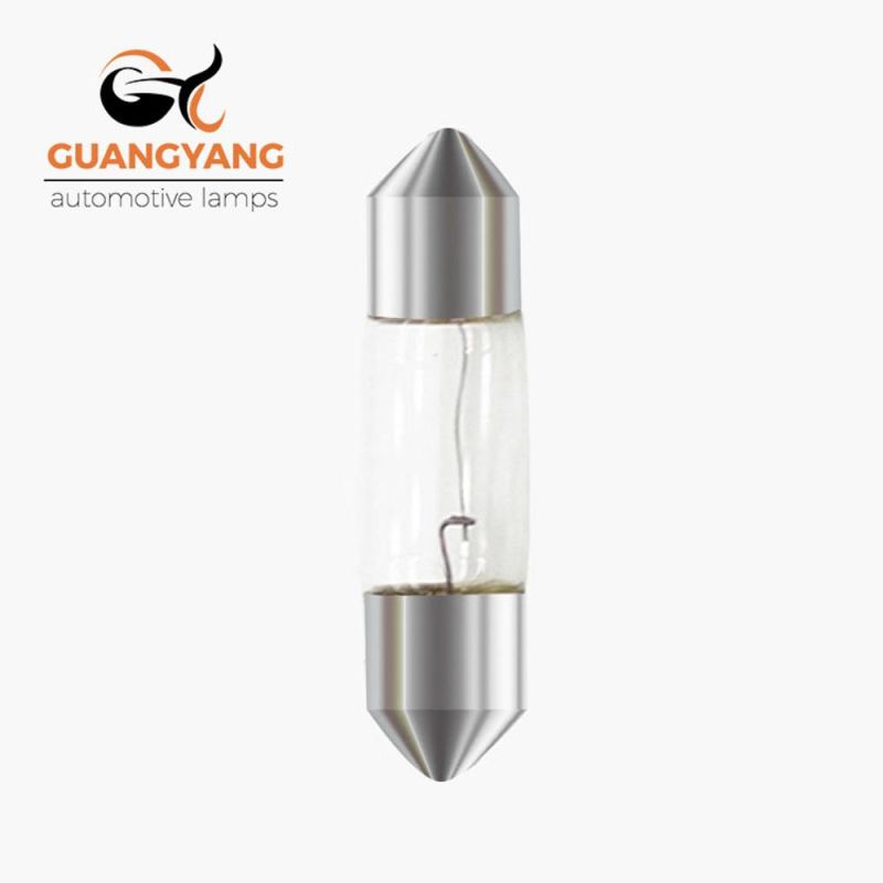 C5w 12V5w 31mm 36mm 39mm 41mm*10mm Clear Mini Driving Light Bulb Auto Turn Light Auto Halogen Bulb