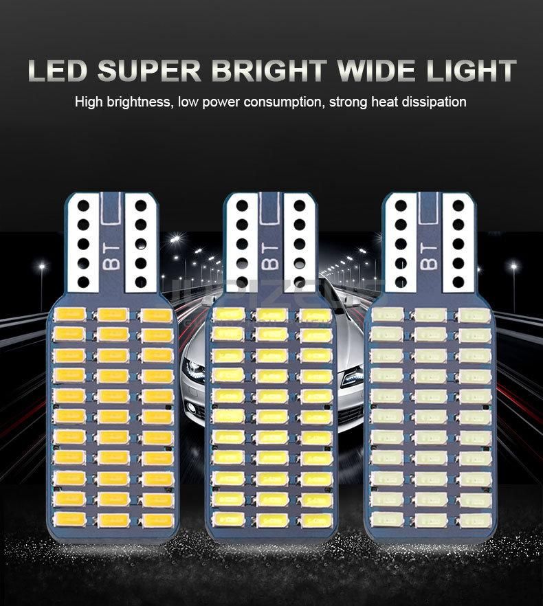 Interior Lights DC12V 33SMD 3014 LED T10 194 168 W5w Reading Dome Bulbs Car LED with Universal